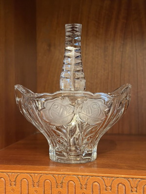 Crystal vase, vintage