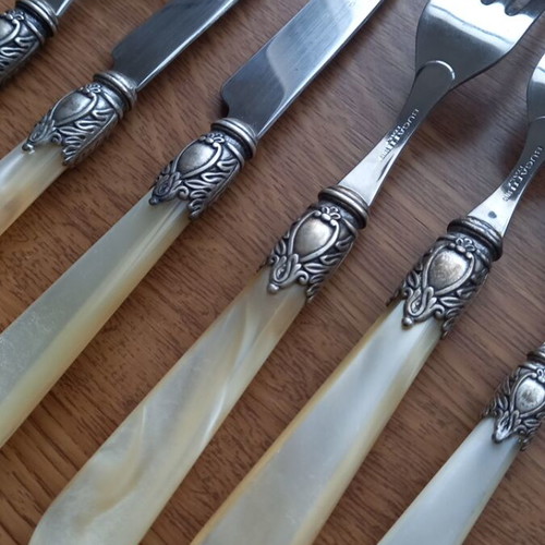 Casa Bugatti Oxford Old-silver Cutlery Set for 6 People like new