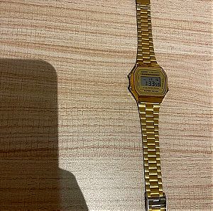Casio gold watch