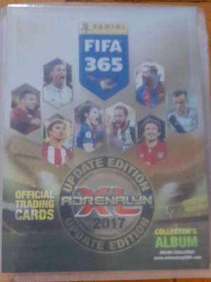 Fifa 2017 Update Album with 102/132 Cards