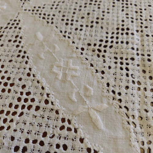 Linen tablecloth like new 165x240