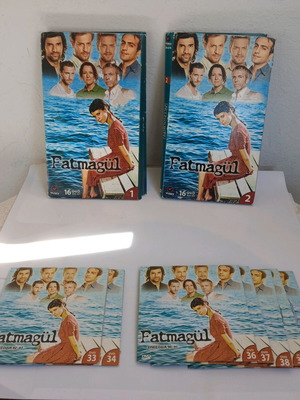 DVD σειρά Fatmagul μεταχειρισμένη με ελλείψεις, 35 τεμάχια