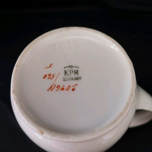 KPM Germany antique milk jug 1904-1920