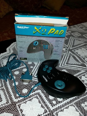 Χειριστήριο QuickShot X2 Pad ελαφρώς μεταχειρισμένο με σύνδεση Gameport