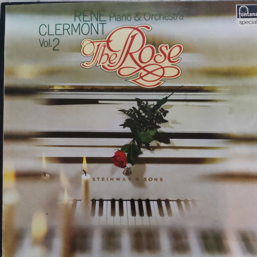 Vinyl René Clermont – Piano & Orchestra Vol.2 The Rose Greek Copy Easy Listening Instrumental Used