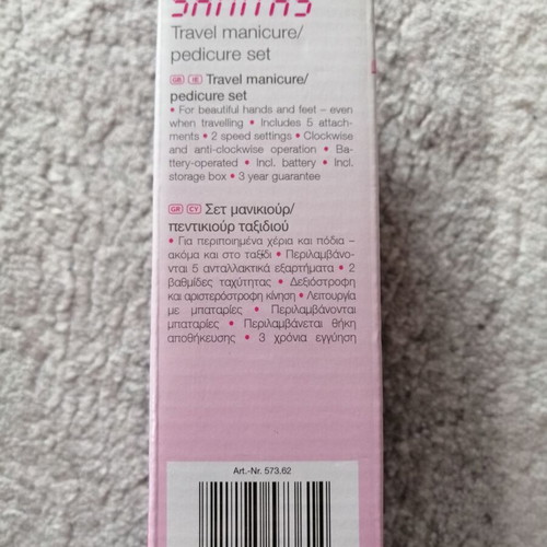 Sanitas travel manicure pedicure set like new