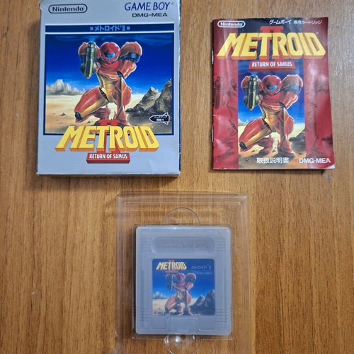 Nintendo Game Boy Metroid 2 Return of Samus used Japan version with box and manual