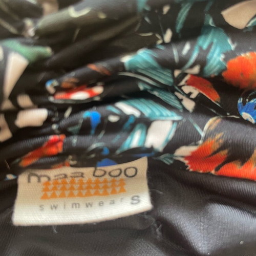 Maaboo bikini like new, size S, black multicolor