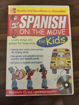 Spanish for Kids CD σαν καινούργιο με ισπανικά τραγούδια και παιχνίδια