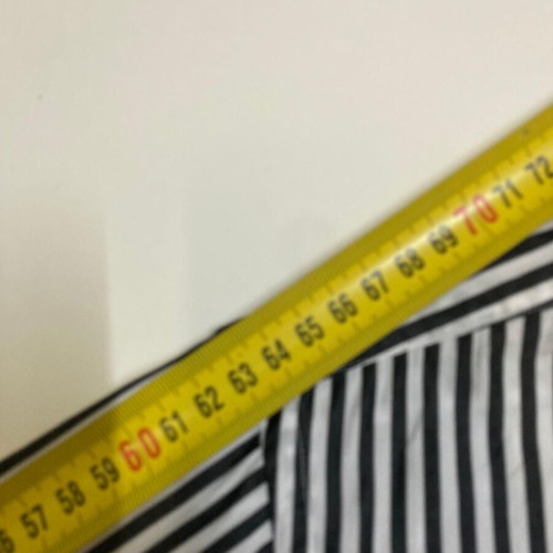 Ralph Lauren Black White Striped Dress Shirt XL