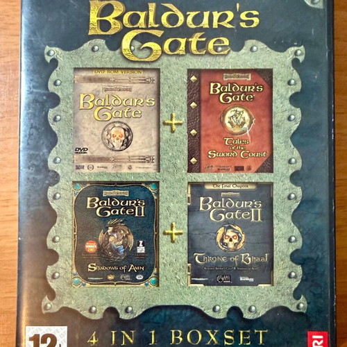 Baldur's Gate 4 in 1 Boxset for PC like new