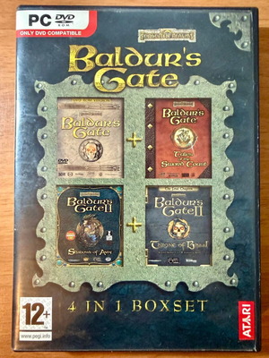 Baldur's Gate 4 in 1 Boxset για PC σαν καινούργιο