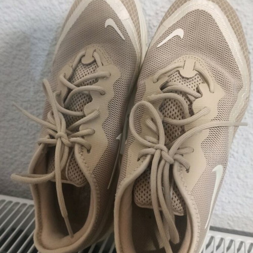 Nike Air Max women's used shoes size 38 beige