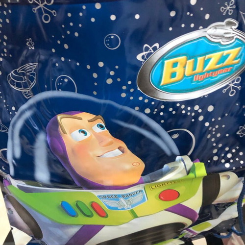 Buzz Lightyear Toy Story 2 swim bag new, purple 43x32cm