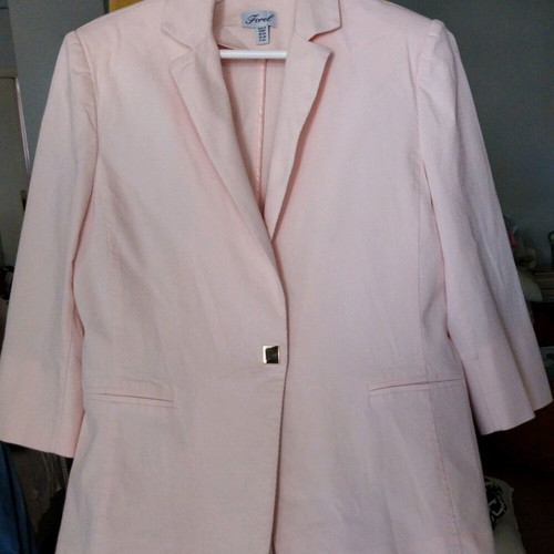 Forel women's jacket pink like new, size 48