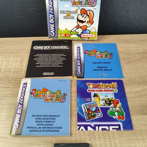 Super Mario Advance Nintendo Game Boy Advance game used with box and manual