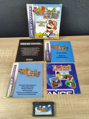 Super Mario Advance Nintendo Game Boy Advance παιχνίδι μεταχειρισμένο με κουτί και manual
