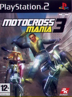 Motocross Mania 3 PS2 μεταχειρισμένο, χωρίς βιβλίο οδηγιών