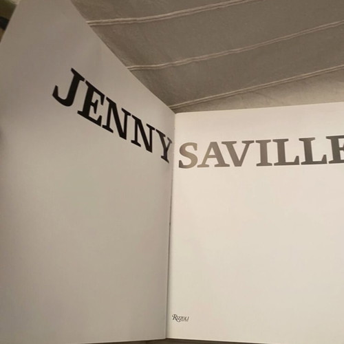 Saville art book by Jenny Saville, used hardback