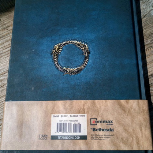 Elder Scrolls Online Tales of Tamriel Book II The Lore hardcover used volume