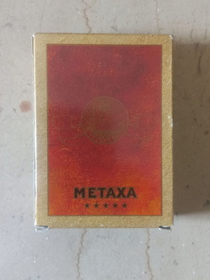 Metaxa playing cards 1997 intact