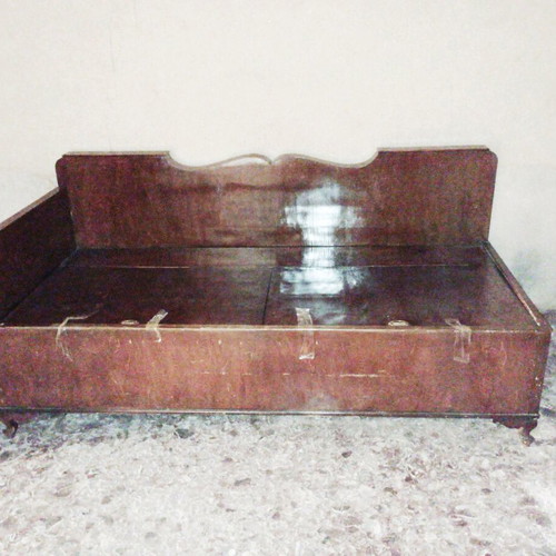 Divan chest used with storage space