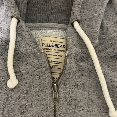 Grey Pull and Bear cardigan like new, size S
