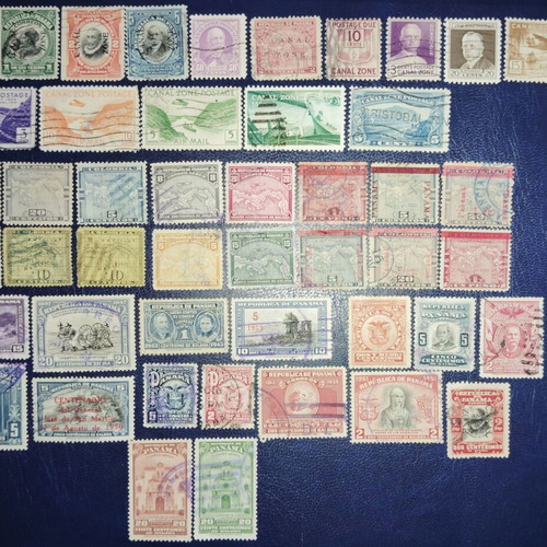 Panama classic stamps collection, lot