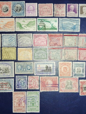 Panama classic stamps collection, lot