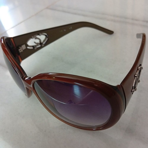 Envy women's sunglasses like new, oversized oval brown frame