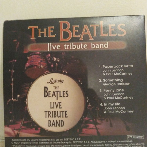 The Beatles Live Tribute Band CD like new