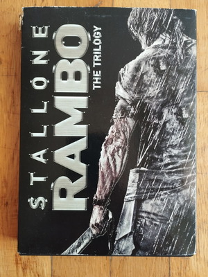 Rambo The Trilogy DVD μεταχειρισμένο με υπότιτλους