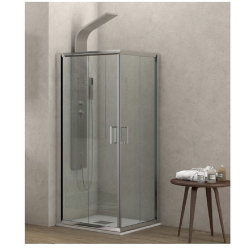 Karag shower cabin new with clean glass 90x100x180 cm