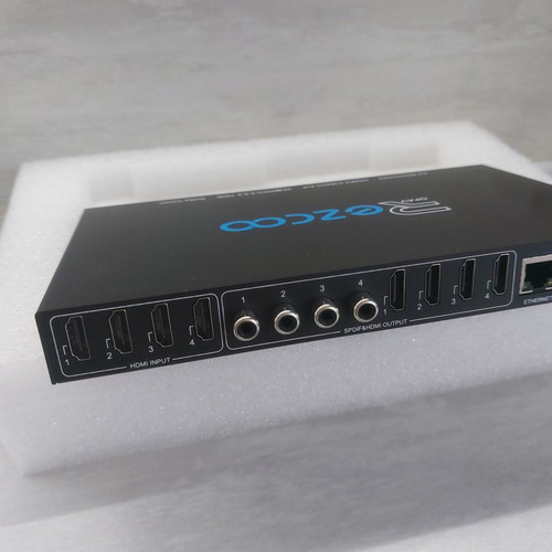 Ezcoo EZ-MX44HAS2 4x4 4K HDMI Matrix Switcher new
