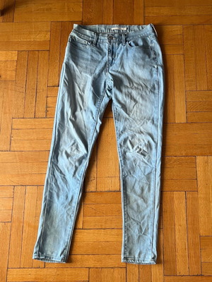 Τζιν Levi’s 710 Super skinny 28 μεταχειρισμένο, μπλε