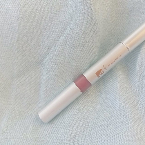 Avon lip cream with berry color used