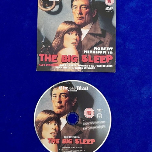 The Big Sleep DVD like new, English version without Greek subtitles