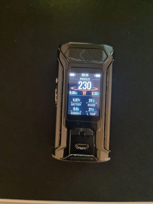 Wismec Ravage 230 used with paint wear
