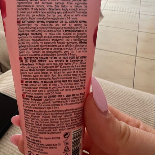 Face sunscreen 50spf new, closed packaging