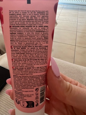 Face sunscreen 50spf new, closed packaging