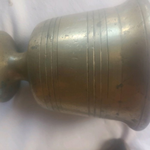 Brass mortar used