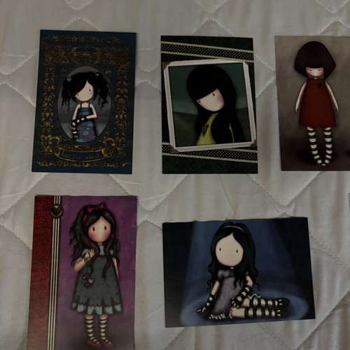 Santoro Gorjuss Photocards Panini like new