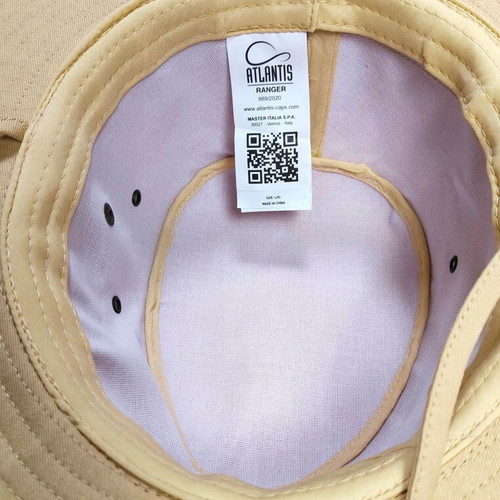 Atlantis Ranger Western Hat beige L/XL new, 100% cotton