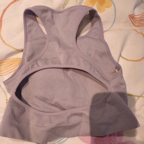 Mango sports bustier like new with back opening, size S