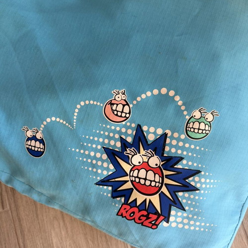 Rogz Blue Cartoon Dog Bed Used Medium/Large 83x56x10cm