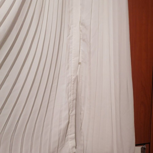 Massimo Dutti white long dress used, size S/36, summer elegant look
