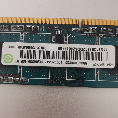 4GB DDR3 RAM 1600MHz for Laptop like new
