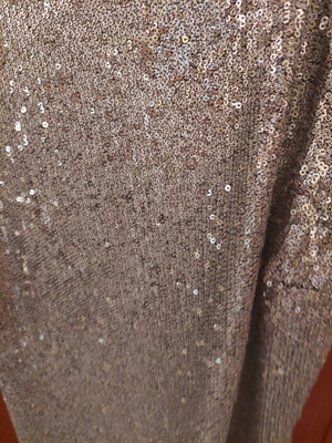 Sequin blouse like new, size M