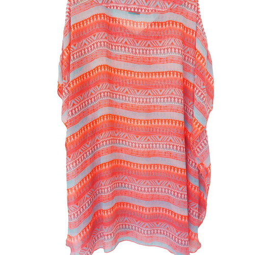 Laura Torelli Beach Kaftan L/XL like new with stones and sequins