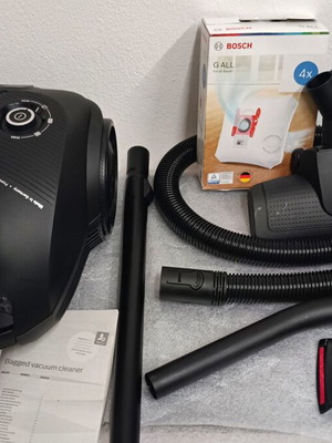 Ηλεκτρική σκούπα Bosch Serie 2 καινούργια με 4 σακούλες δώρο